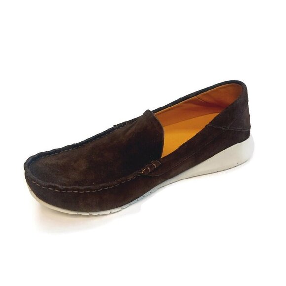 Olukai KA\'A LOAFER Mens Size 12 Italian Suede Leather Casual Shoes Dk Wood Brown main image 7